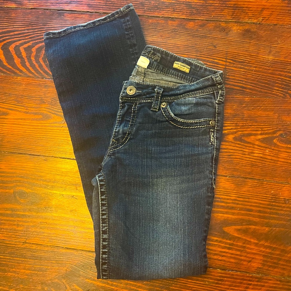 Silver jeans suki boot cut 29w/32L (6/8 US)